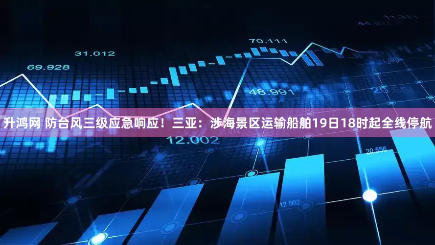 升鸿网 防台风三级应急响应！三亚：涉海景区运输船舶19日18时起全线停航